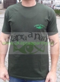 Tričko s logem zelené XXL